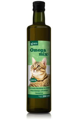 Omega Mix Pets 250ml, mieszanka paszowa uzupełniająca dla kotów
