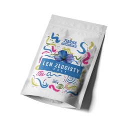 Ziarna Kaszubskie siemię lniane złote 500g
