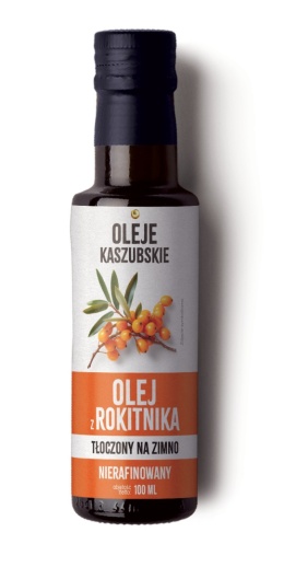 Olej z rokitnika tłocozny na zimno 100ml